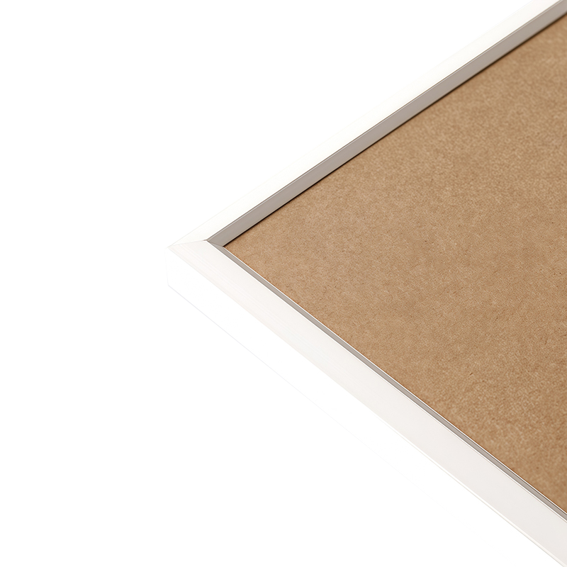 Double Layer White PVC Picture Frame