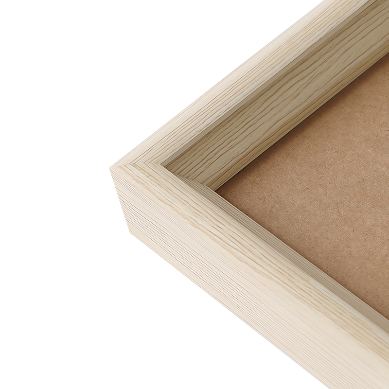 Light Beveled Wood Texture PVC Picture Frame