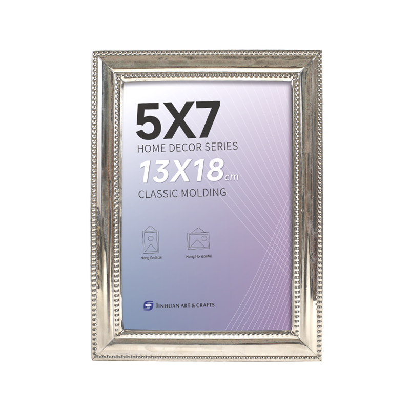 Inner And Outer Double-Sided Dot Pattern Wrought Iron Photo Frames