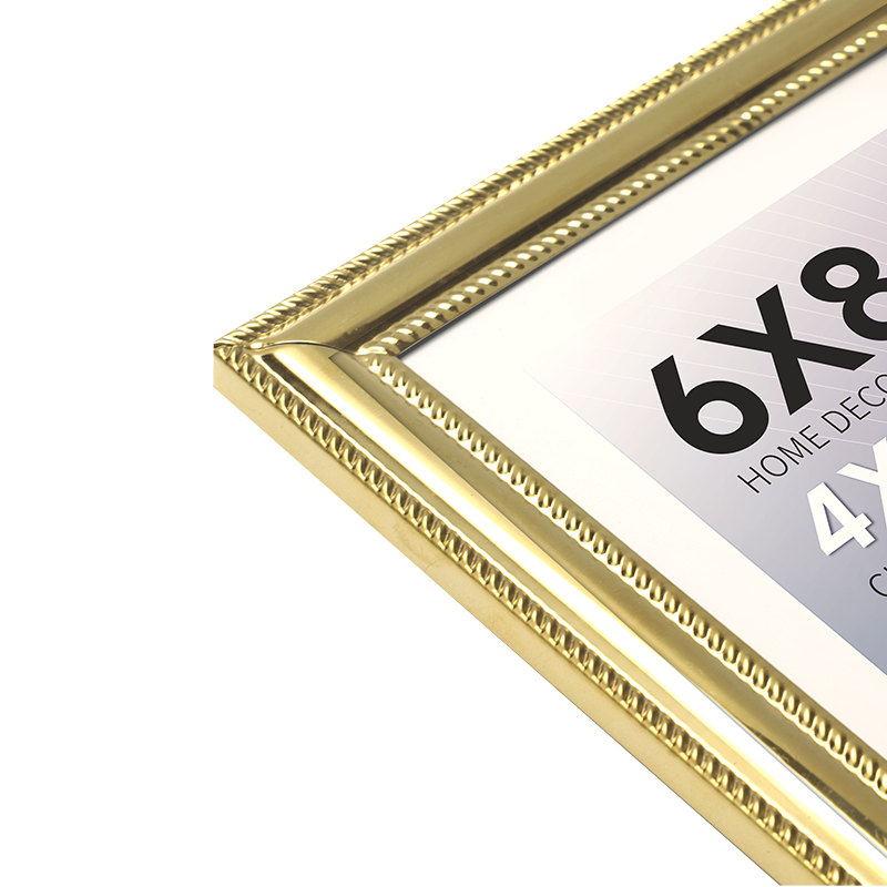 Inner And Outer Double-Sided Twisted Pattern Wrought Iron Photo Frames